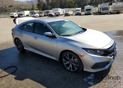 2020 Honda Civic Sport z USA, uszkodzony, nr VIN 2HGFC2F87LH516688